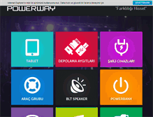 Tablet Screenshot of powerway.com.tr